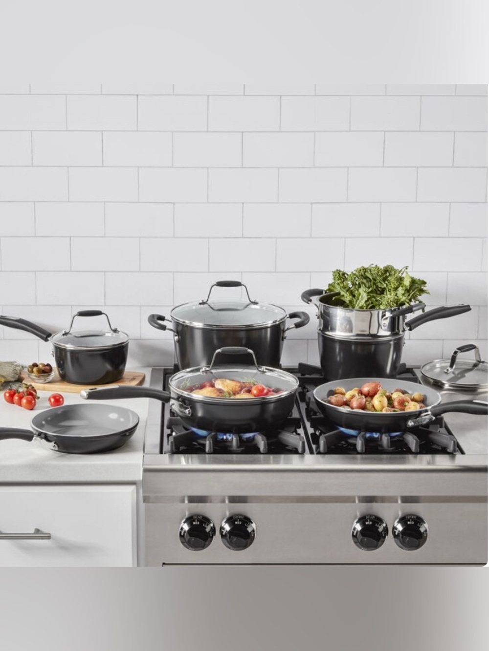 Cuisinart 11 Piece “Intermix” Ceramic
Nonstick Set - NEW IN BOX!